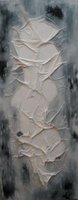"Heart Upon Heart" - Lena Laurentis - akryl på lærred - 20x50 cm